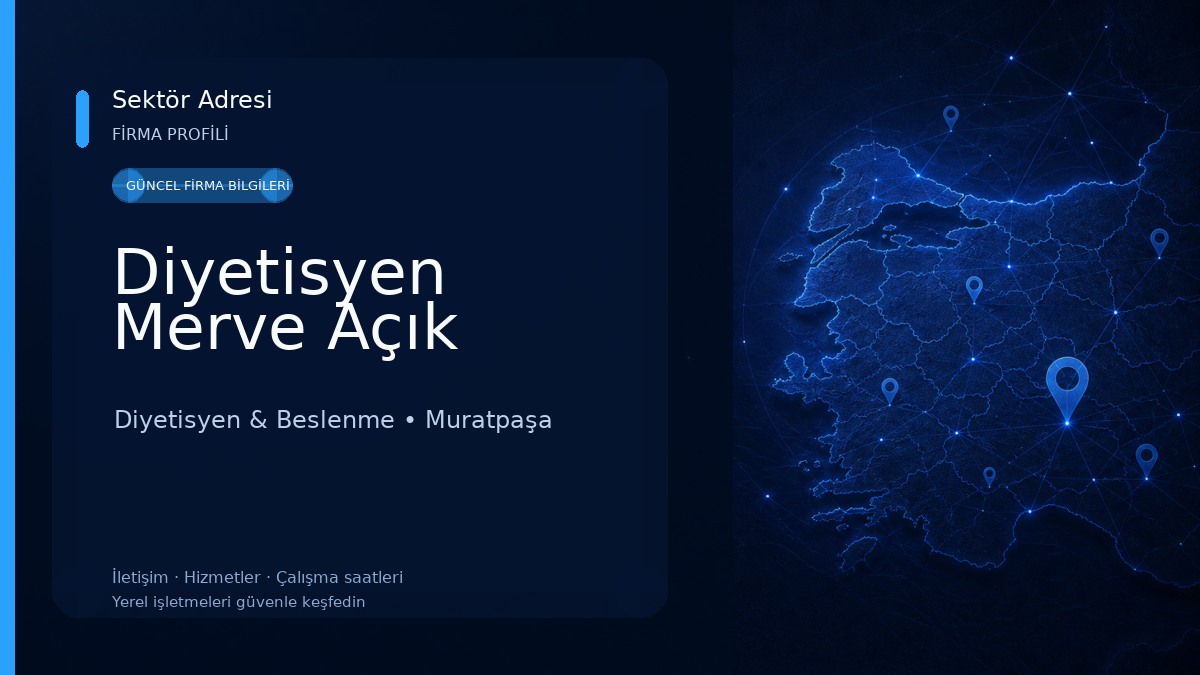 Diyetisyen Merve Açık Diyetisyen & Beslenme