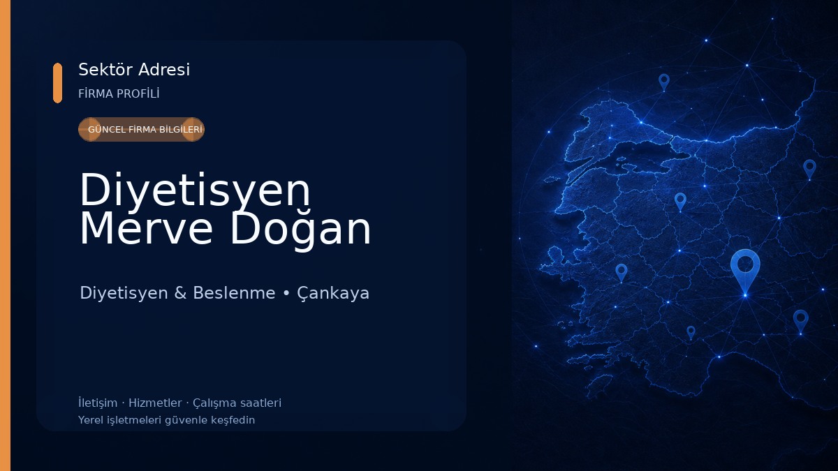 Diyetisyen Merve Doğan 