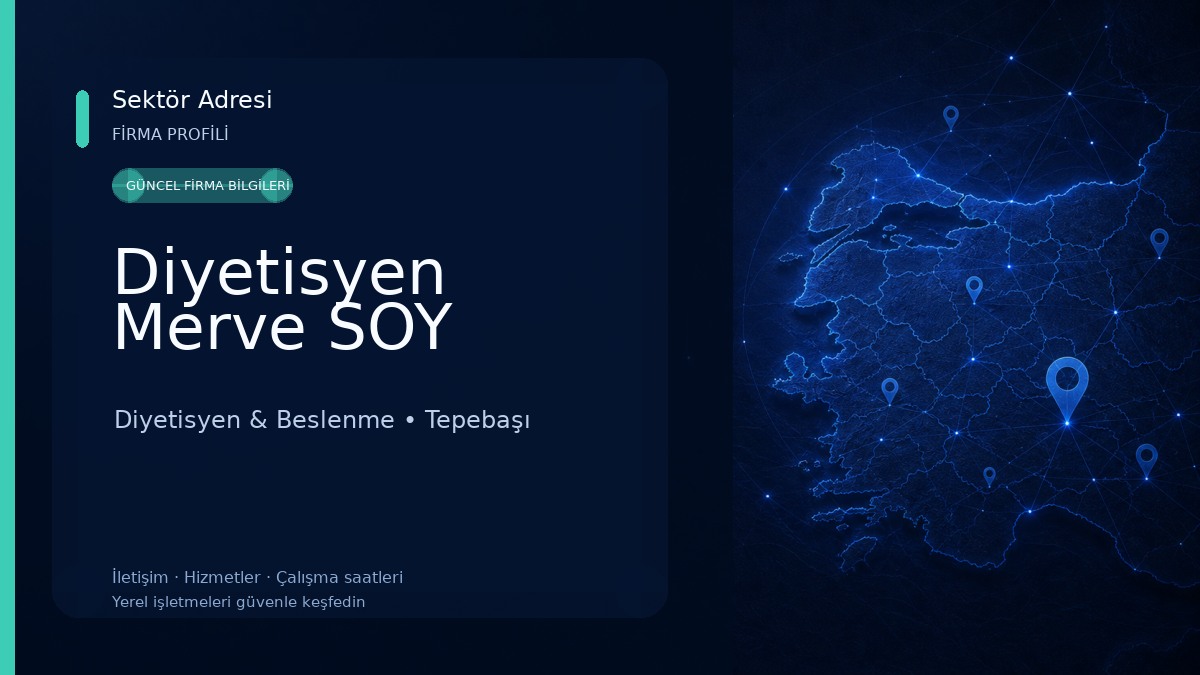 Diyetisyen Merve SOY Diyetisyen & Beslenme