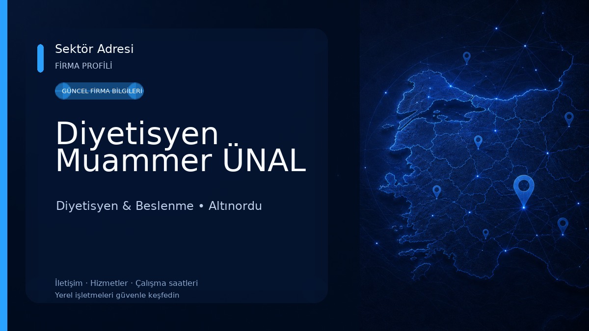 Diyetisyen Muammer ÜNAL 
