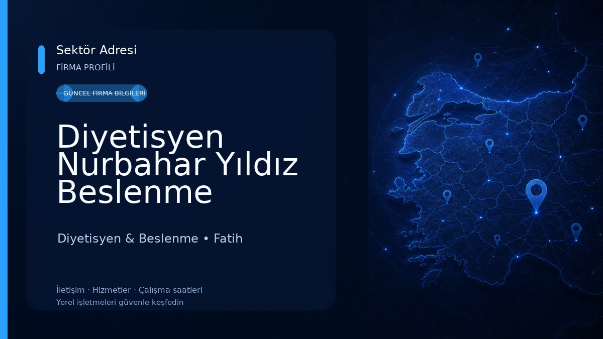 Diyetisyen Nurbahar Yıldız Beslenme Danışmanlığı | Fatih Diyetisyen 