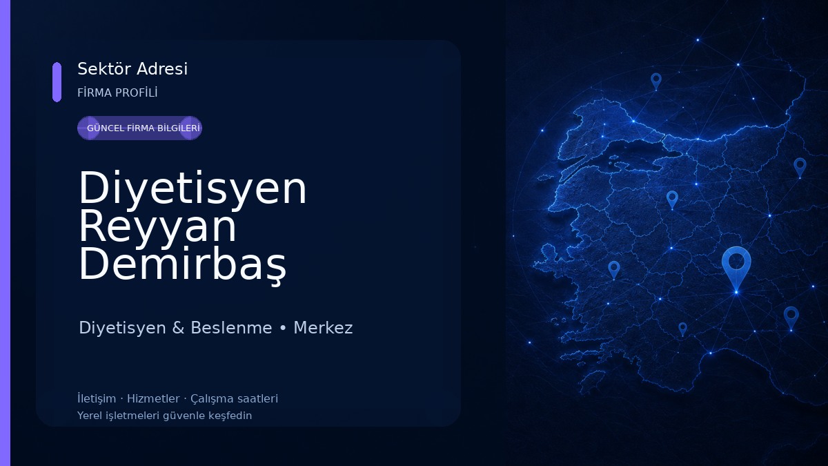 Diyetisyen Reyyan Demirbaş 