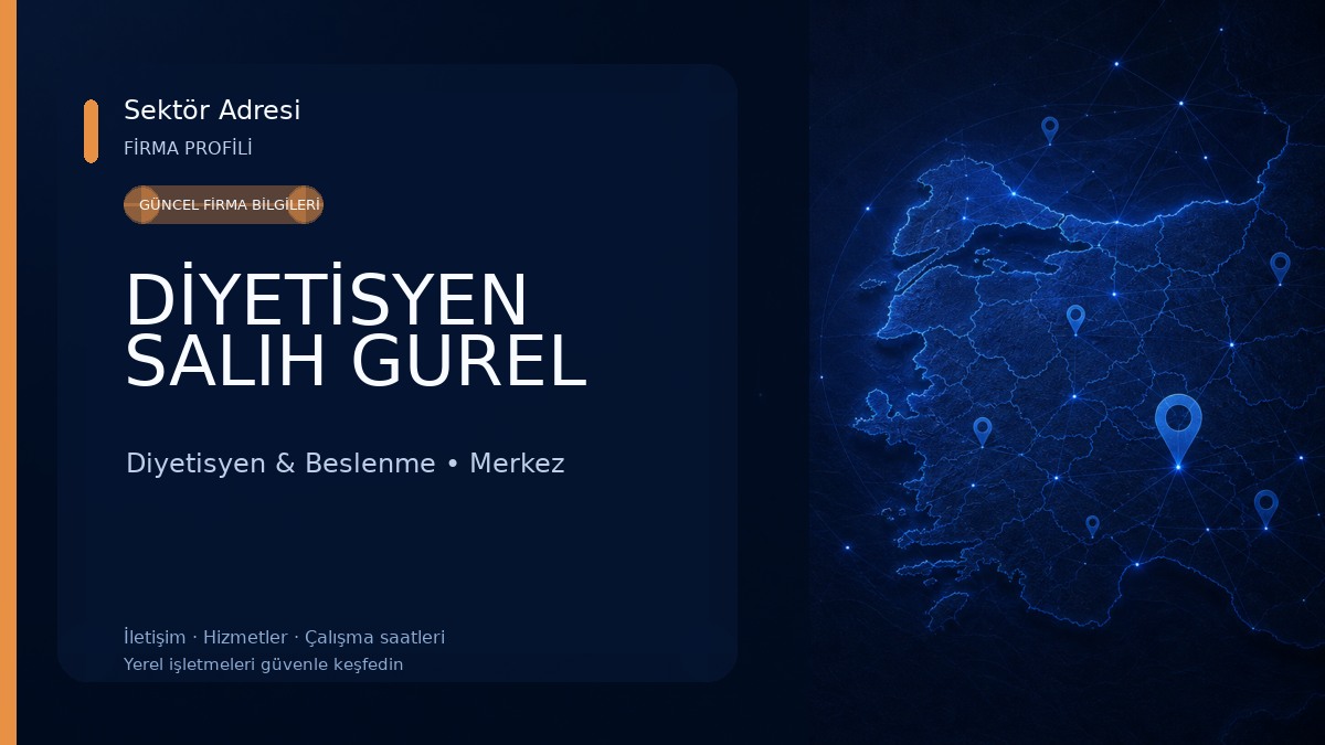 DİYETİSYEN SALIH GUREL Diyetisyen & Beslenme