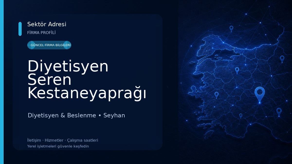 Diyetisyen Seren Kestaneyaprağı Diyetisyen & Beslenme