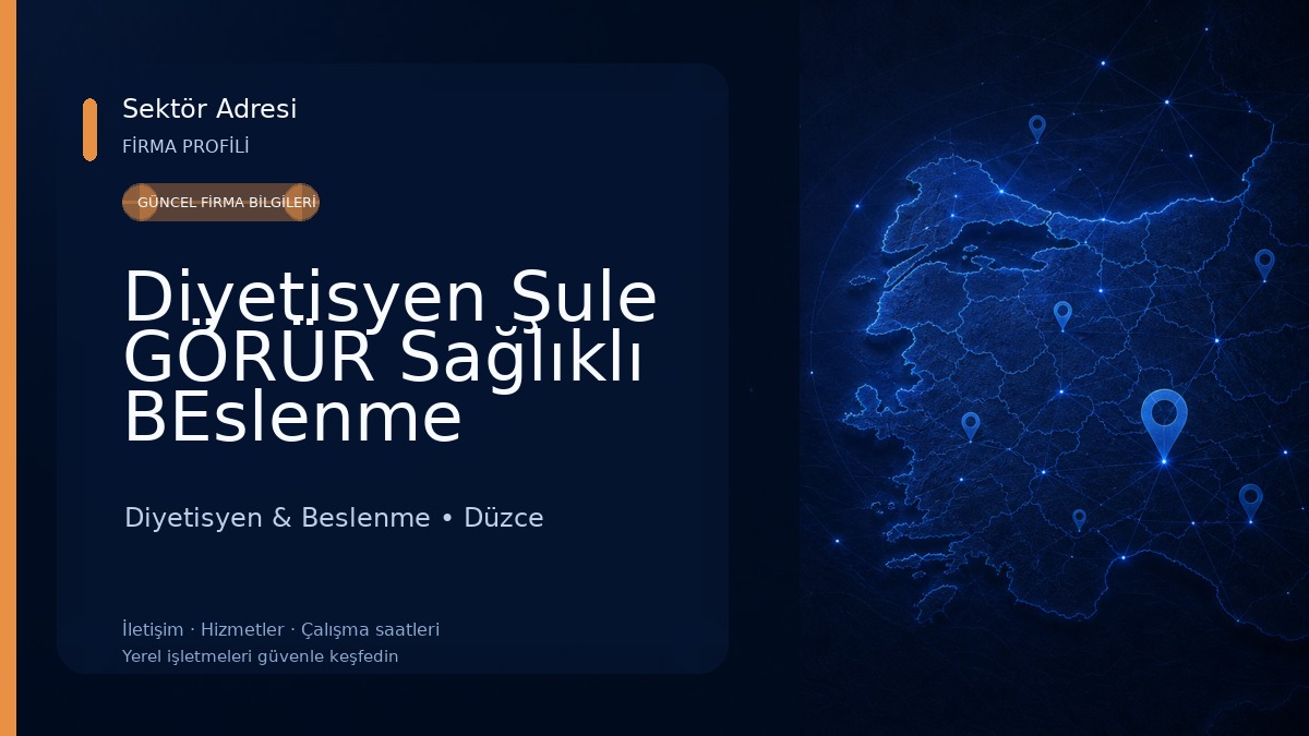 Diyetisyen Şule GÖRÜR Sağlıklı BEslenme Eğitim ve Danışmanlığı 