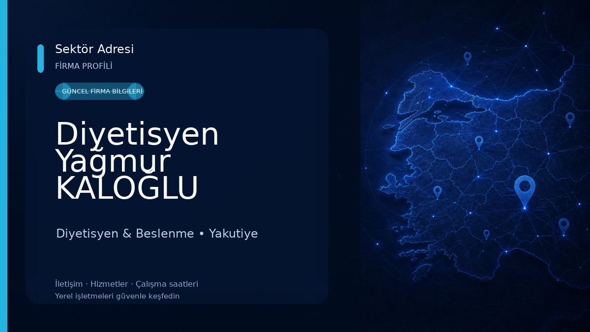 Diyetisyen Yağmur KALOĞLU
