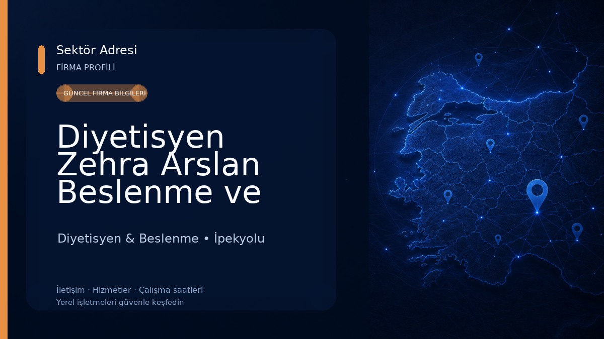 Diyetisyen Zehra Arslan Beslenme ve Diyet Danışmanlığı Merkezi Diyetisyen & Beslenme