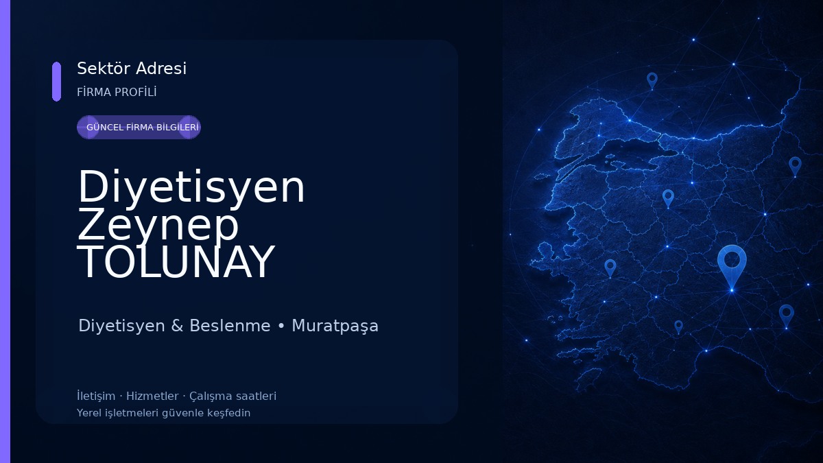Diyetisyen Zeynep TOLUNAY