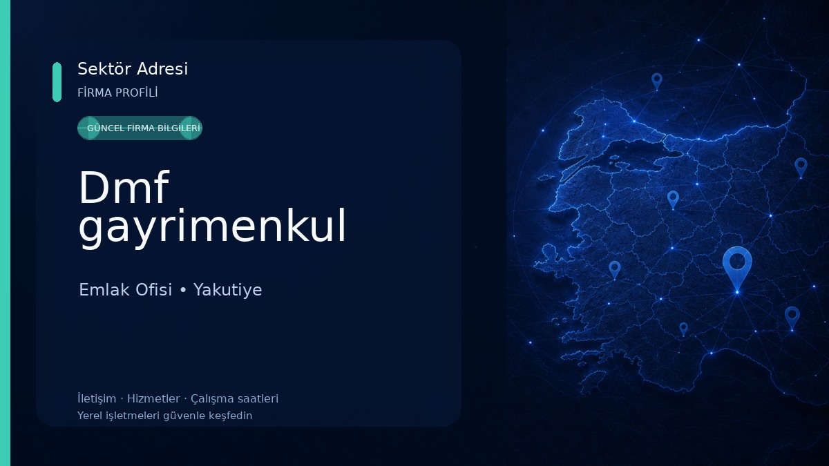 Dmf gayrimenkul Emlak Ofisi