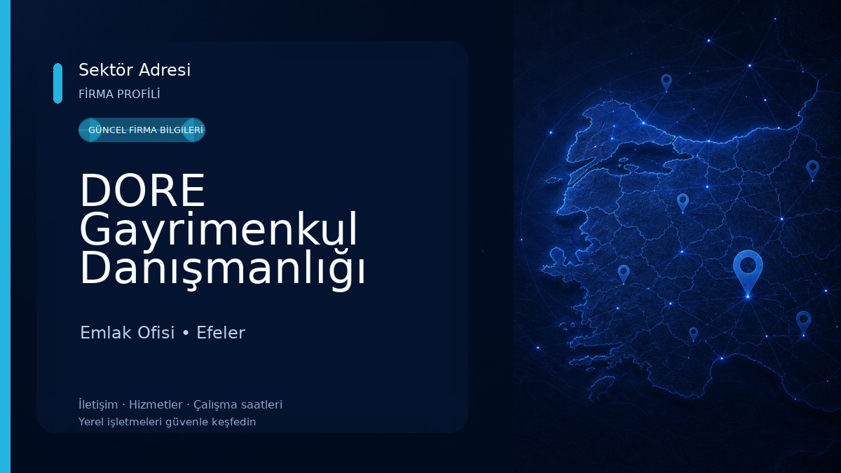 DORE Gayrimenkul Danışmanlığı Emlak Ofisi