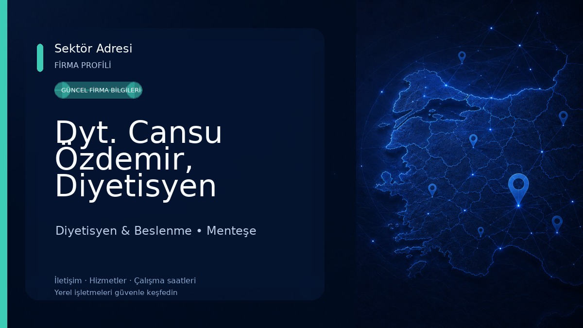 Dyt. Cansu Özdemir, Diyetisyen Diyetisyen & Beslenme