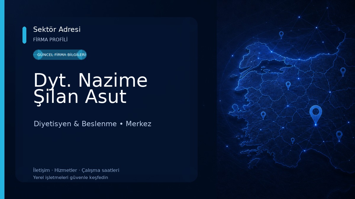 Dyt. Nazime Şilan Asut Diyetisyen & Beslenme