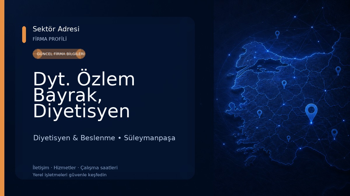 Dyt. Özlem Bayrak, Diyetisyen Diyetisyen & Beslenme