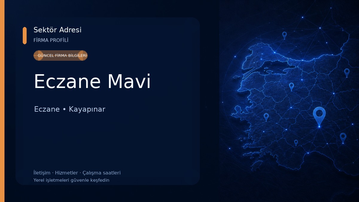 Eczane Mavi Eczane