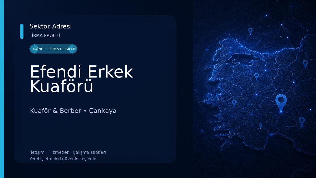 Efendi Erkek Kuaförü 