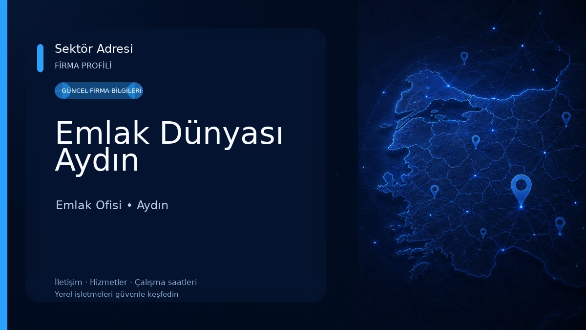 Emlak Dünyası Aydın Emlak Ofisi