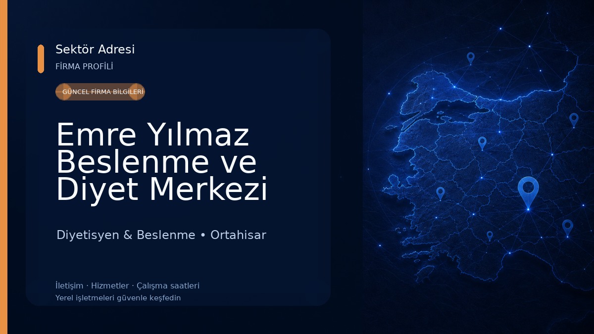 Emre Yılmaz Beslenme ve Diyet Merkezi 