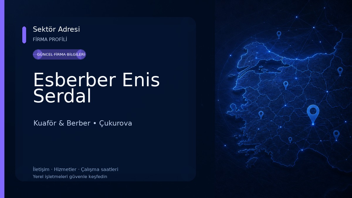 Esberber Enis Serdal Kuaför & Berber