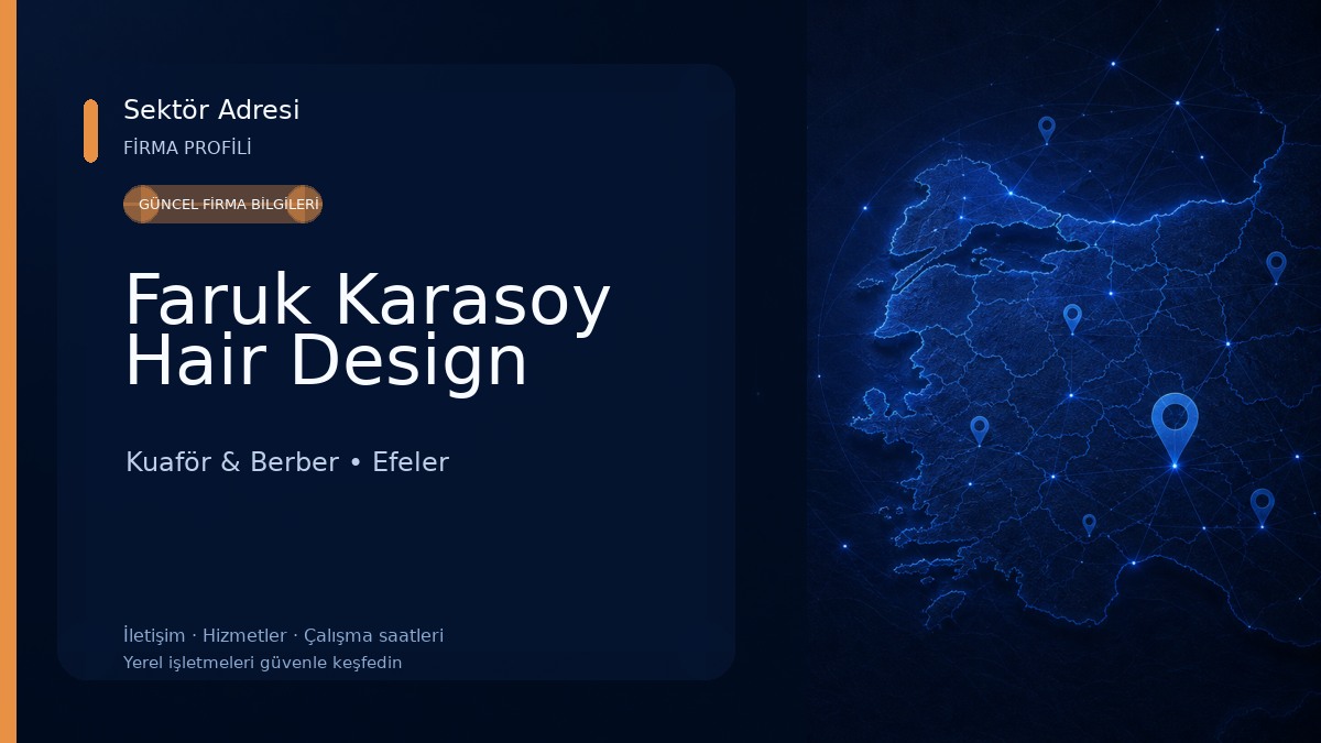 Faruk Karasoy Hair Design Kuaför & Berber
