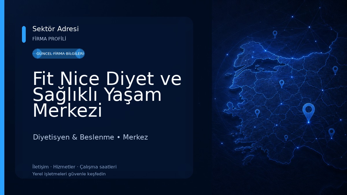 Fit Nice Diyet ve Sağlıklı Yaşam Merkezi 