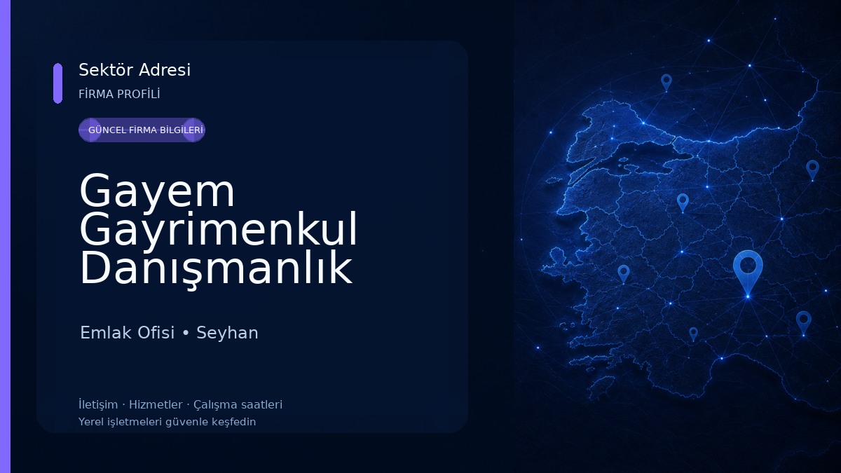 Gayem Gayrimenkul Danışmanlık Ofisi Emlak Ofisi