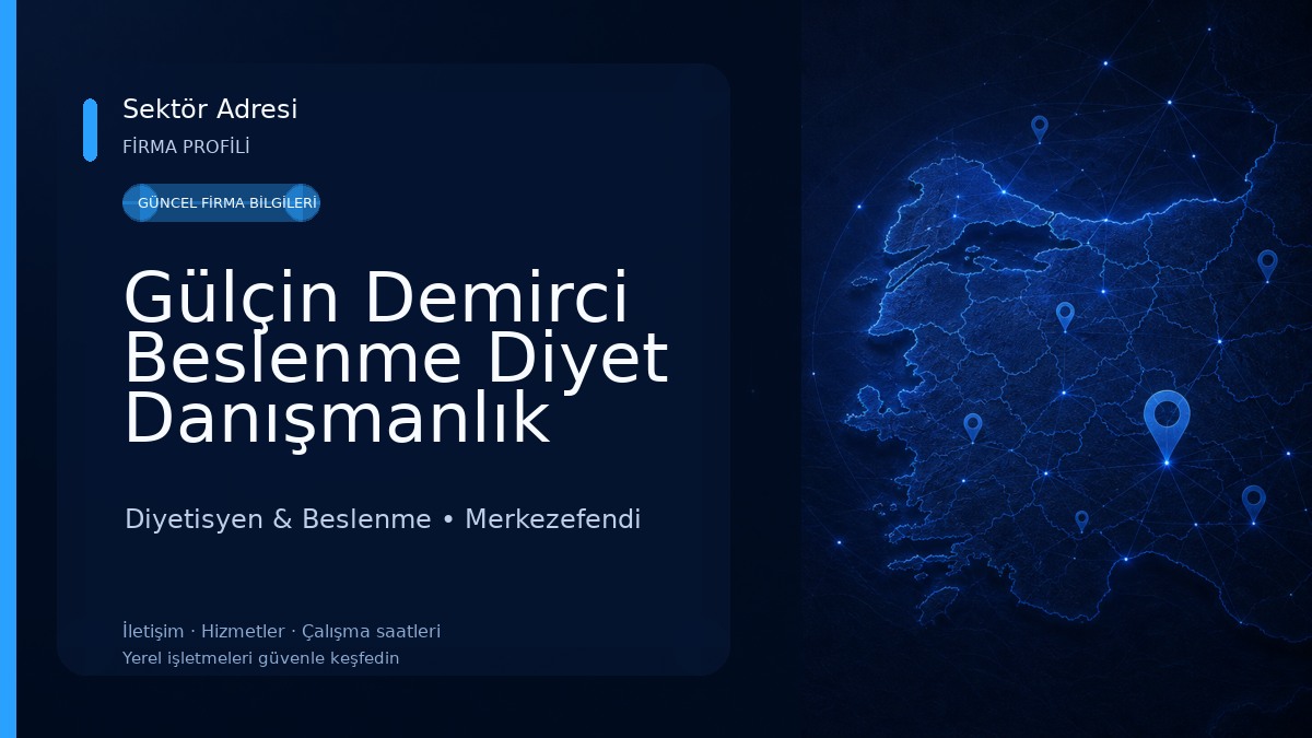 Gülçin Demirci Beslenme Diyet Danışmanlık Merkezi Diyetisyen & Beslenme