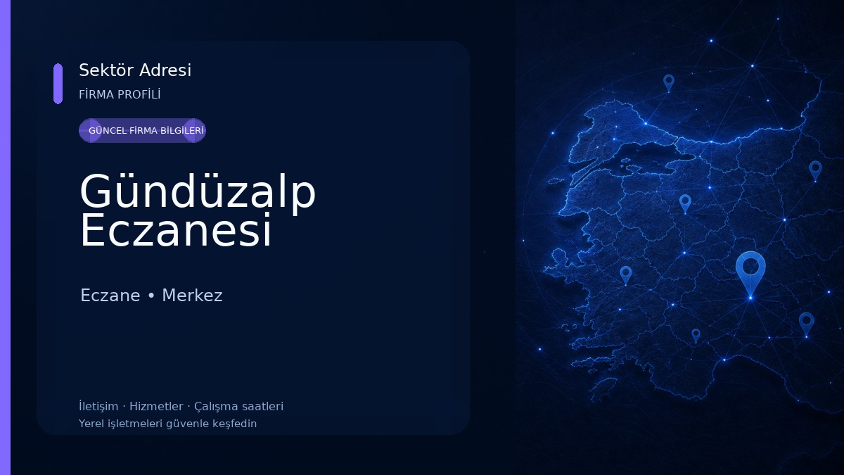 Gündüzalp Eczanesi Eczane