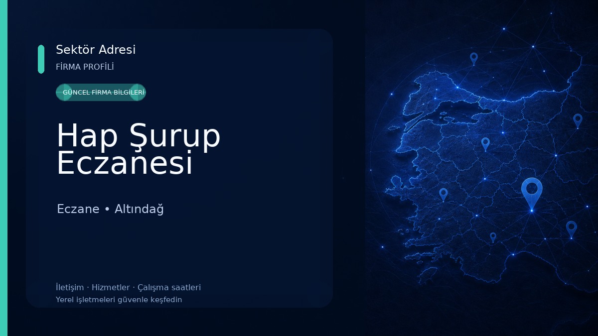 Hap Şurup Eczanesi 