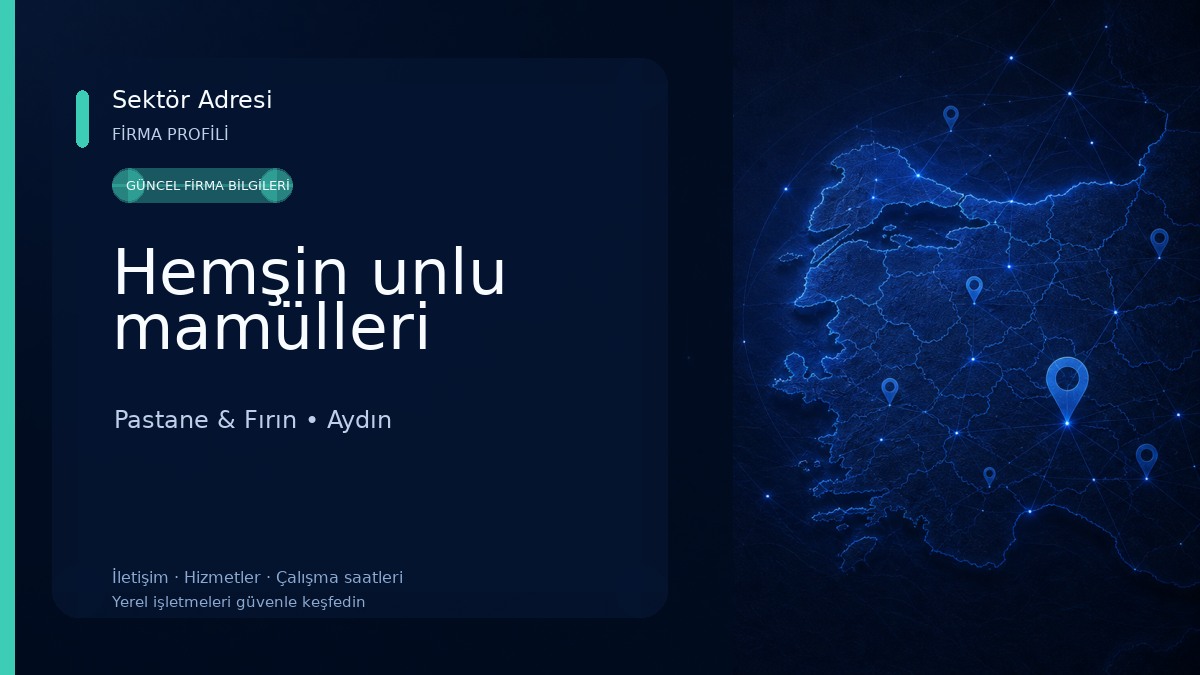Hemşin unlu mamülleri Pastane & Fırın
