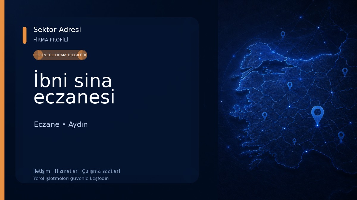 İbni sina eczanesi Eczane
