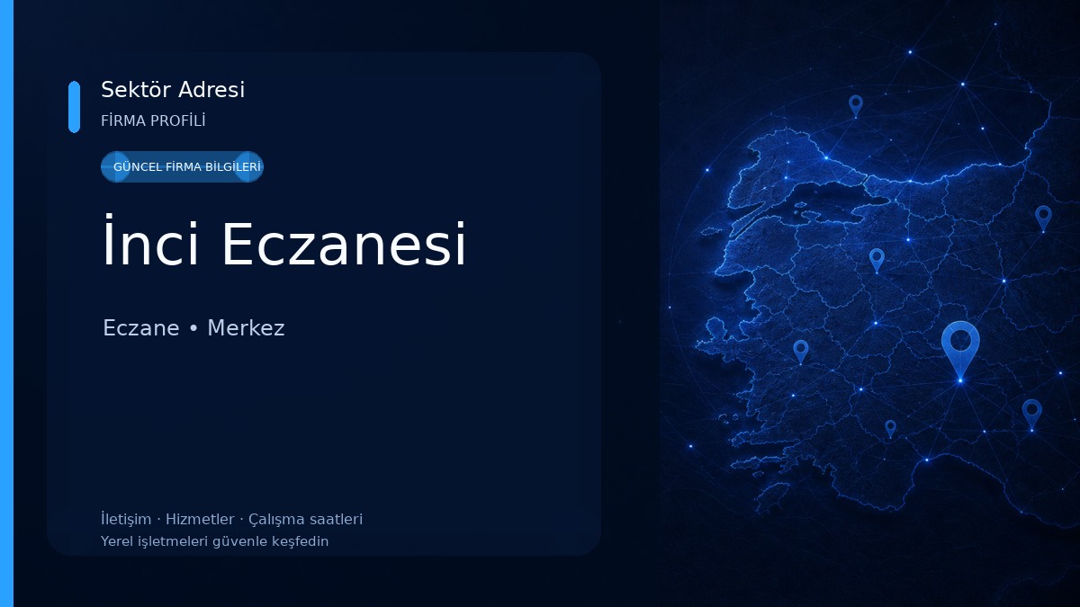 İnci Eczanesi Eczane