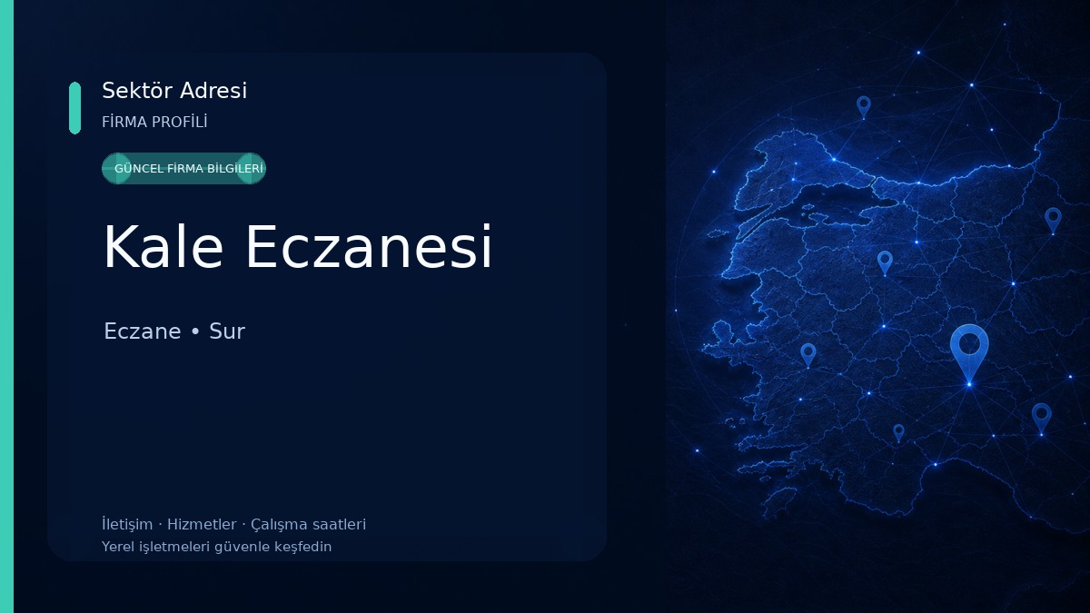 Kale Eczanesi Eczane