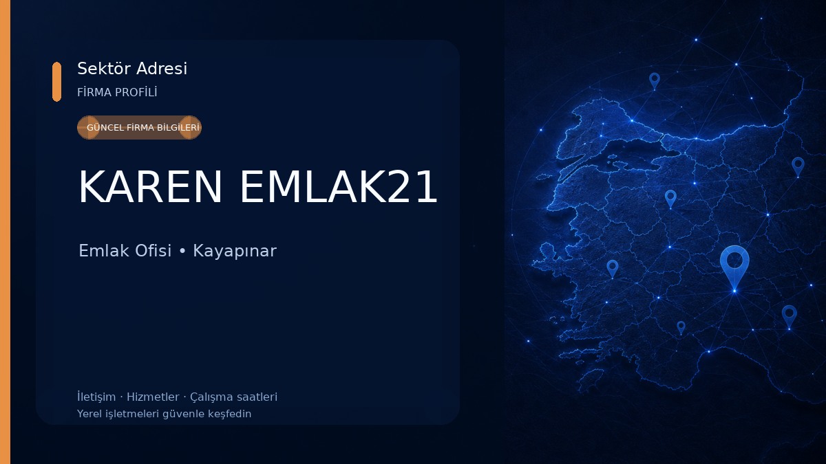 KAREN EMLAK21 Emlak Ofisi