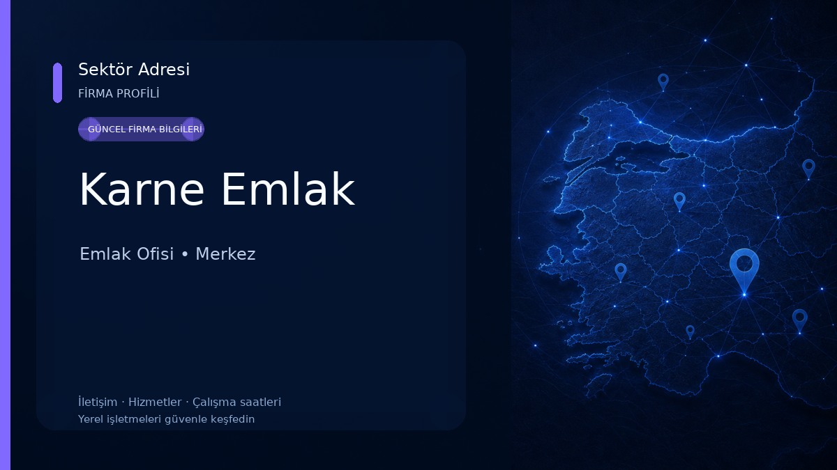Karne Emlak Emlak Ofisi