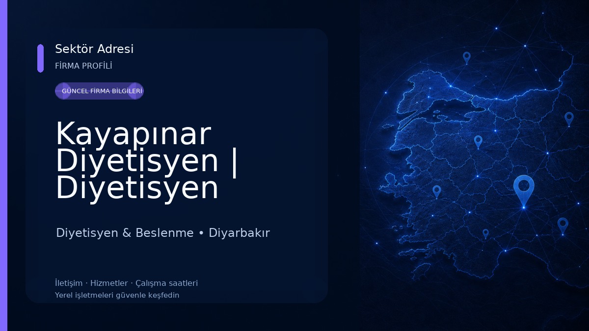 Kayapınar Diyetisyen | Diyetisyen Merve Karacadağ Kaya Diyetisyen & Beslenme