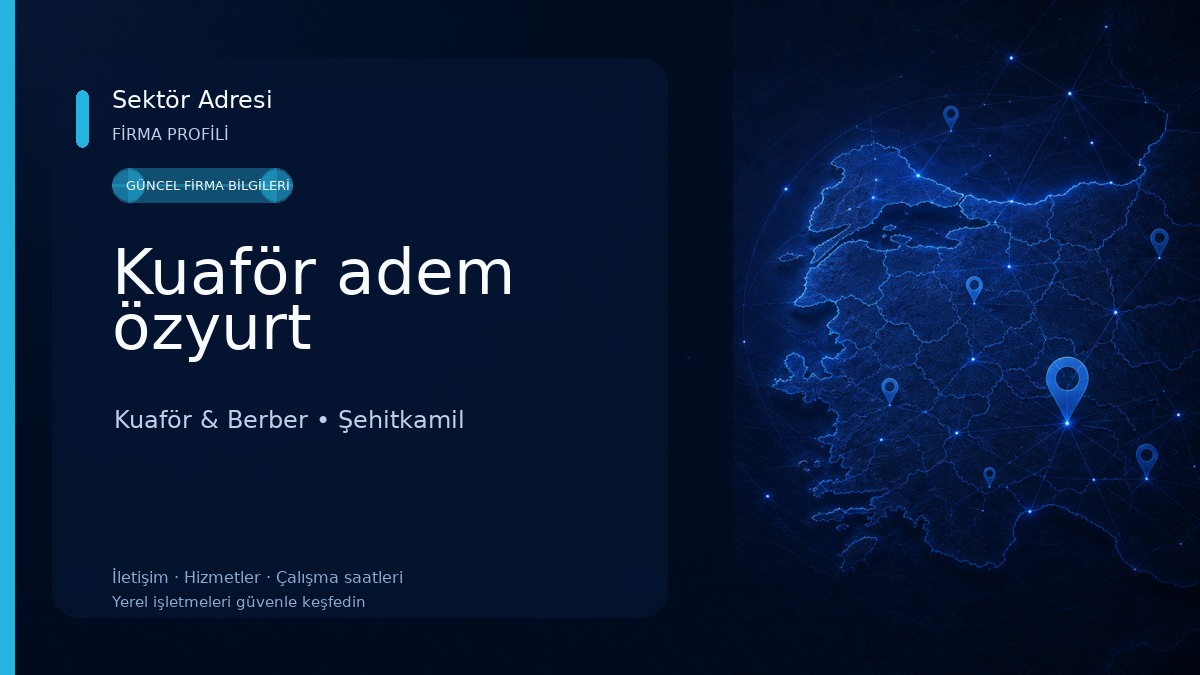 Kuaför adem özyurt Kuaför & Berber