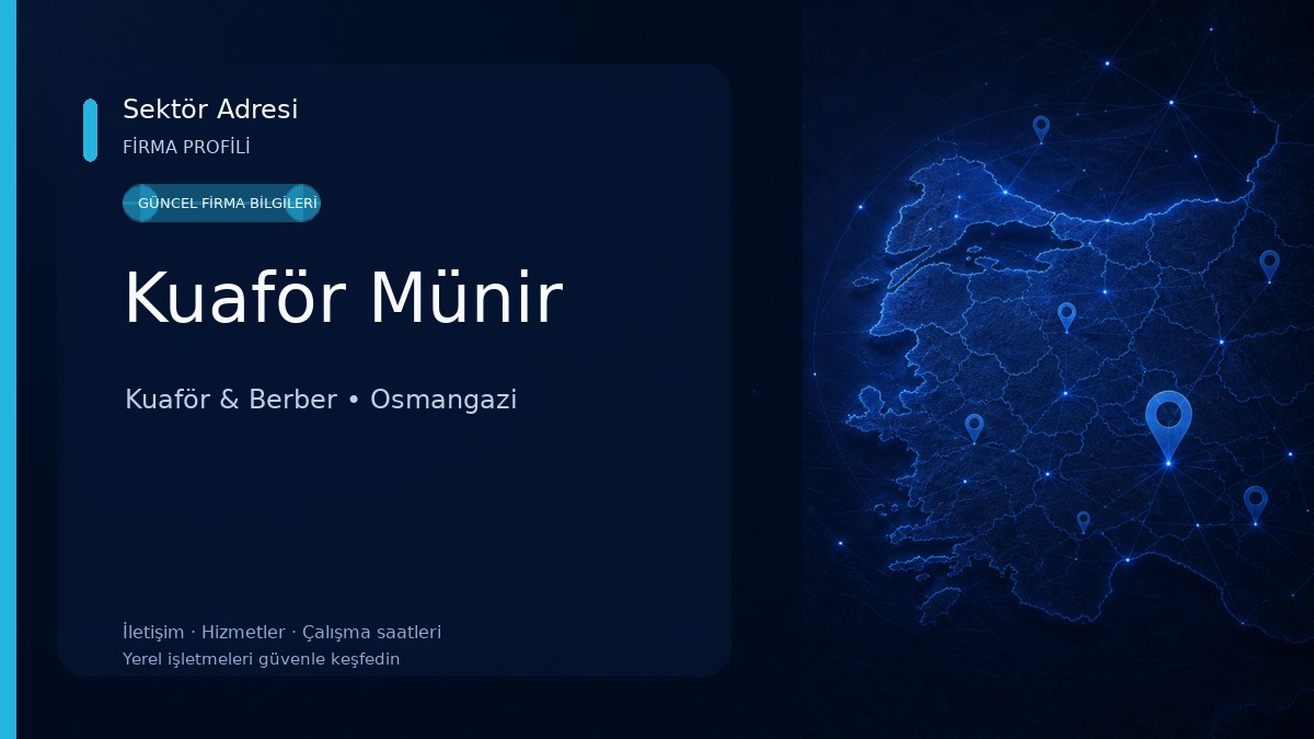 Kuaför Münir Kuaför & Berber