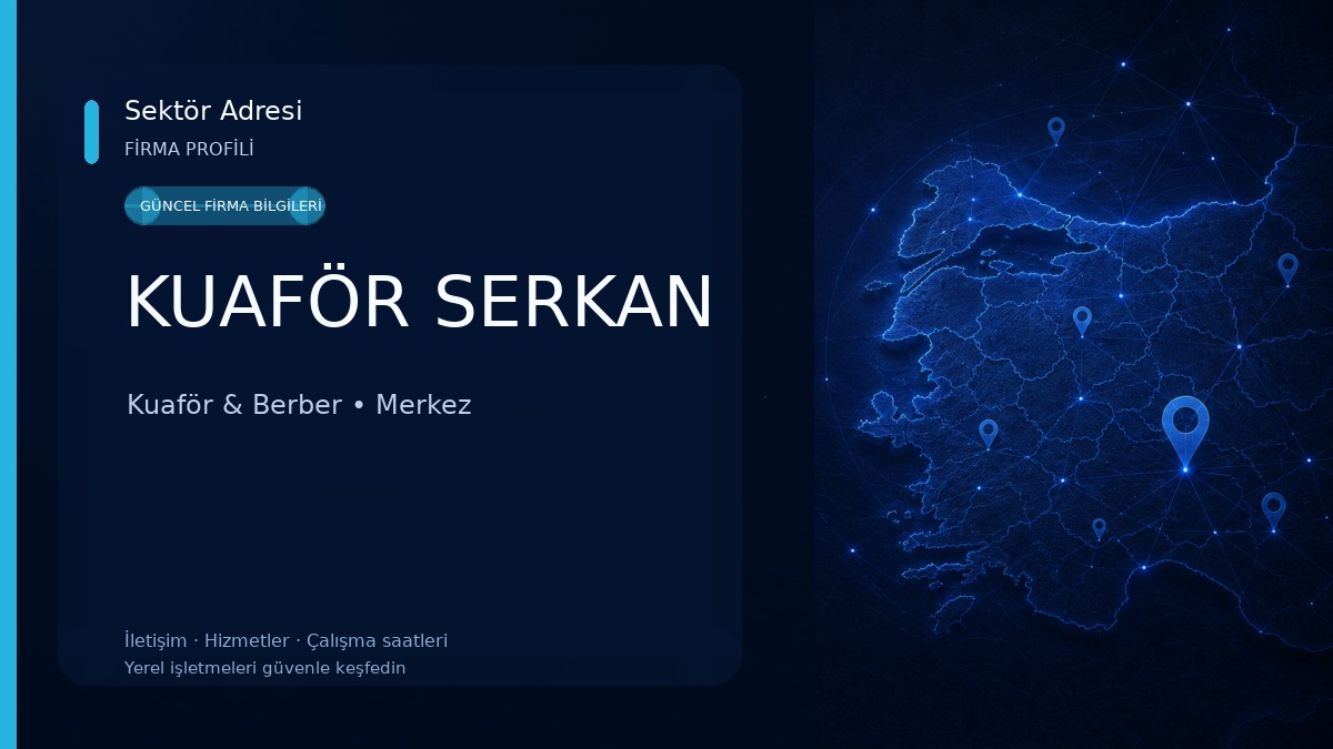 KUAFÖR SERKAN Kuaför & Berber