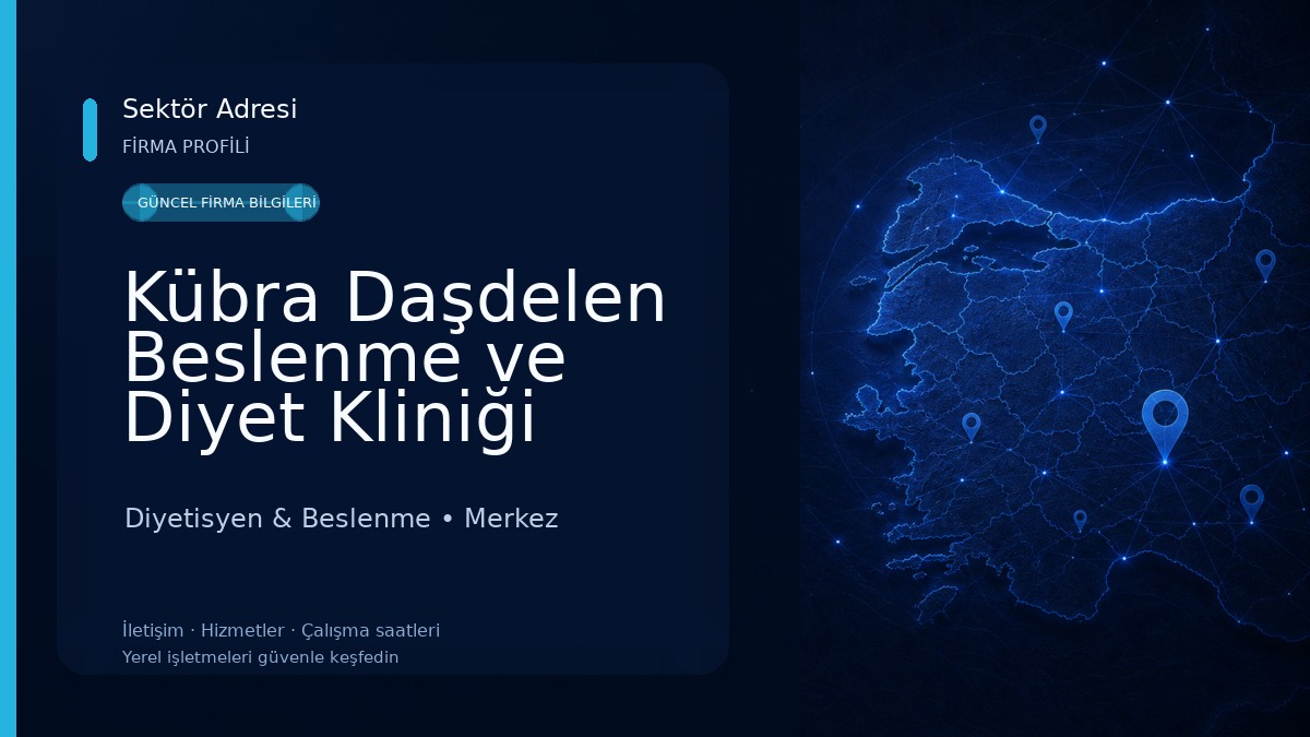 Kübra Daşdelen Beslenme ve Diyet Kliniği 
