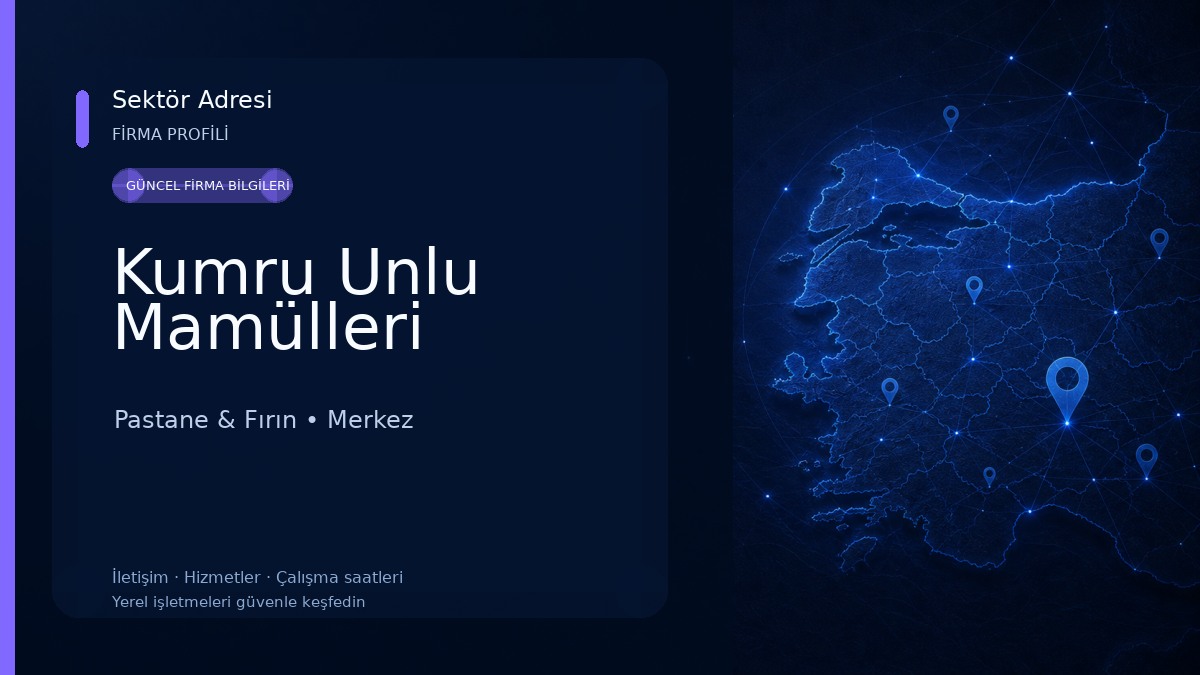 Kumru Unlu Mamülleri Pastane & Fırın