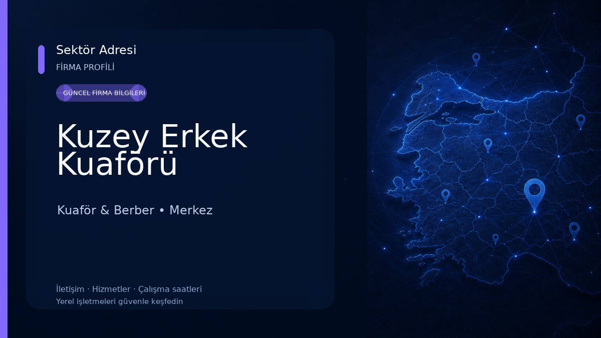 Kuzey Erkek Kuaförü Kuaför & Berber
