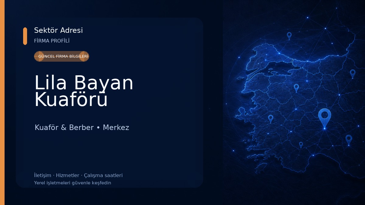 Lila Bayan Kuaförü Kuaför & Berber