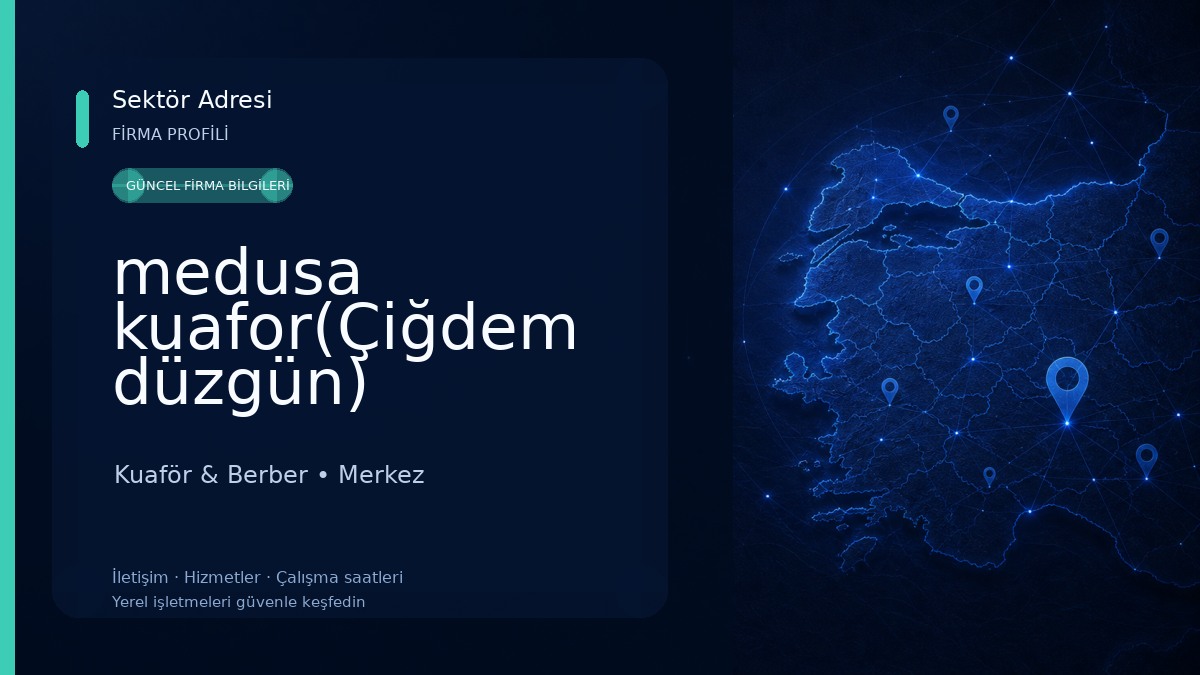 medusa kuafor(Çiğdem düzgün) Kuaför & Berber