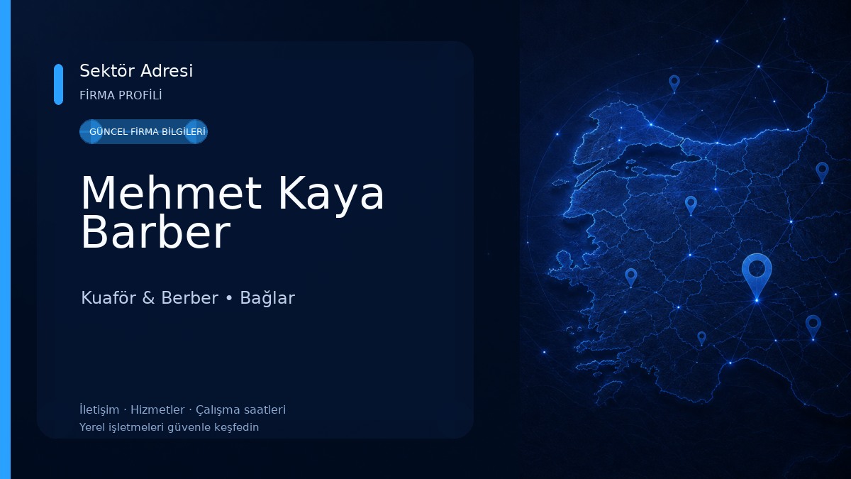 Mehmet Kaya Barber Kuaför & Berber