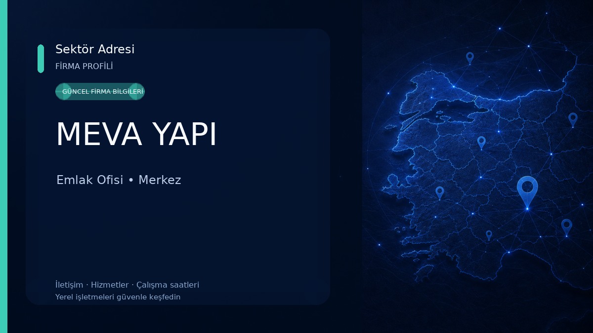 MEVA YAPI Emlak Ofisi