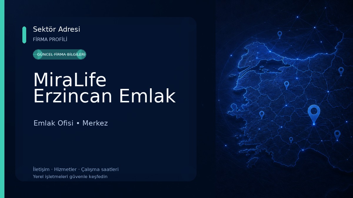 MiraLife Erzincan Emlak 
