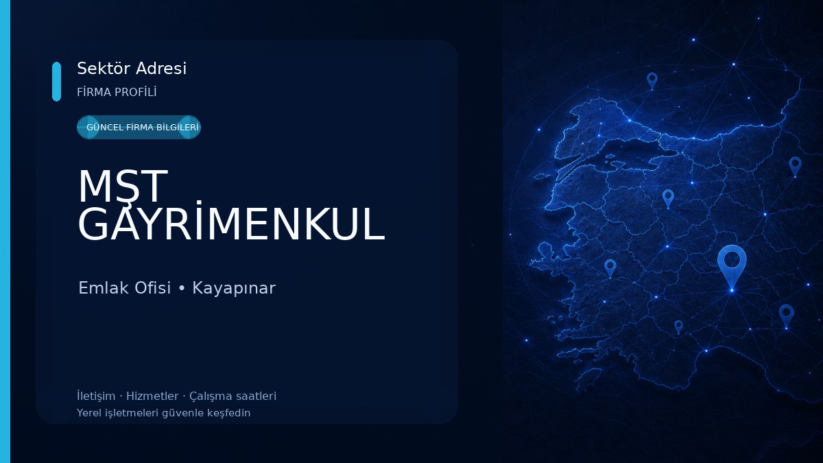 MŞT GAYRİMENKUL Emlak Ofisi