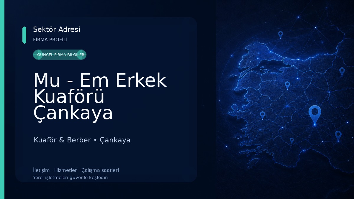 Mu - Em Erkek Kuaförü Çankaya 