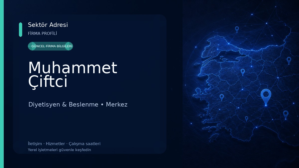 Muhammet Çiftci Diyetisyen & Beslenme