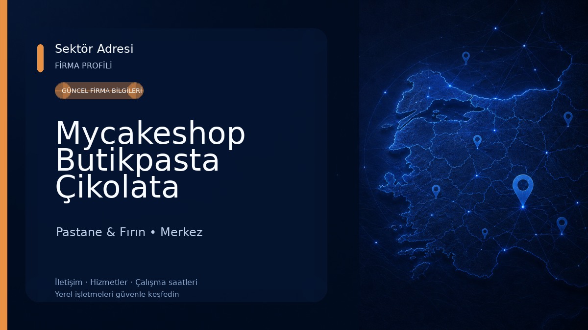 Mycakeshop Butikpasta Çikolata 